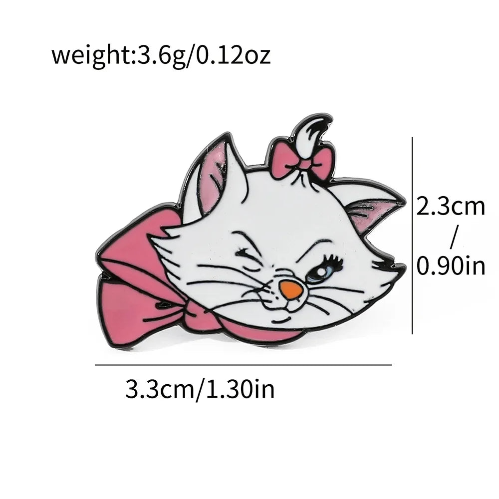 1 Set Disney Marie Cat Brooch - Image 4