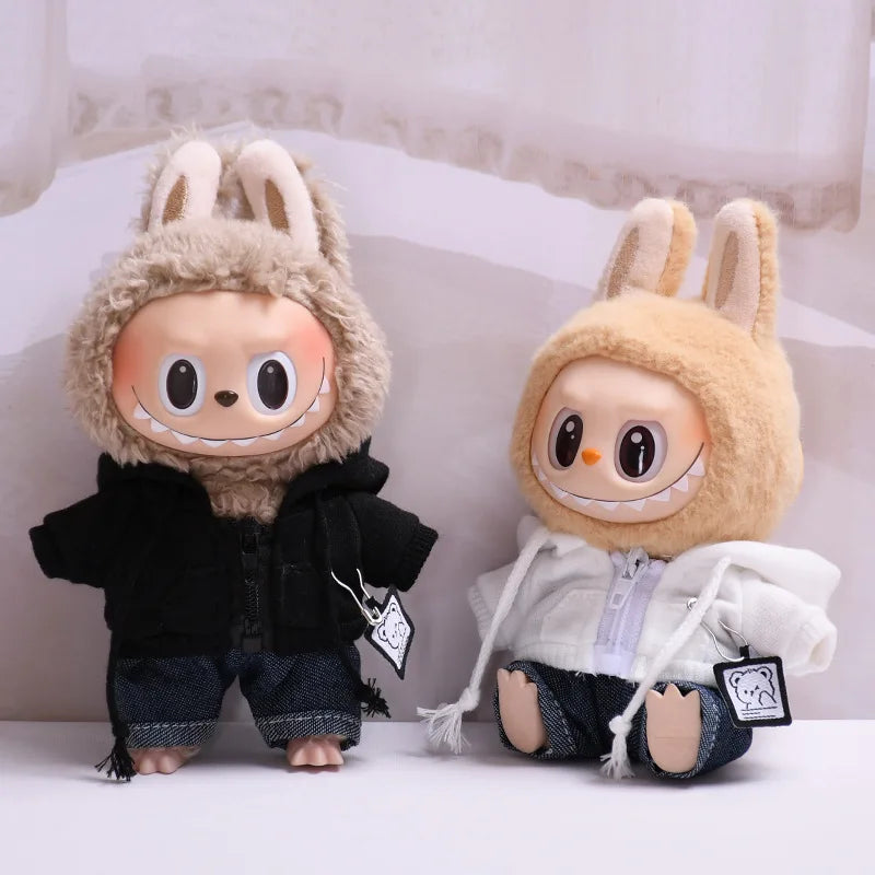 17cm Labubu Plush Doll Outfit - Image 6