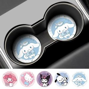 Sanrio My Melody, Cinnamoroll & Kuromi Car Coasters