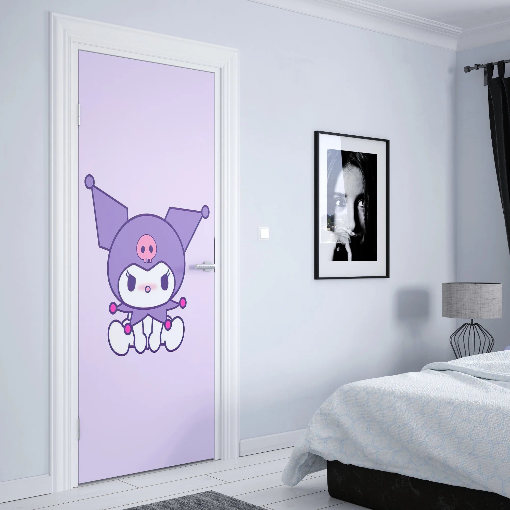 Kawaii Sanrio Anime Wall Sticker - Image 10