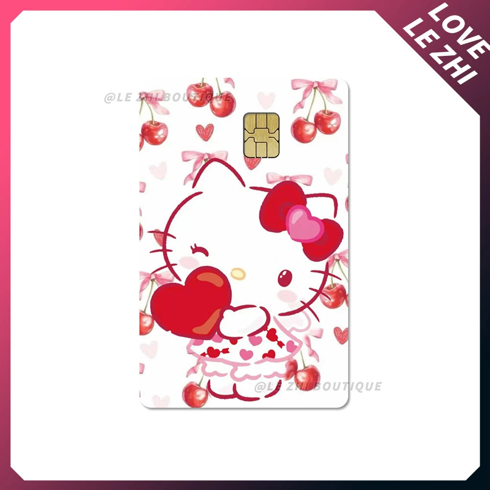 Sweet Sanrio Hello Kitty Credit Card Stickers - Image 6