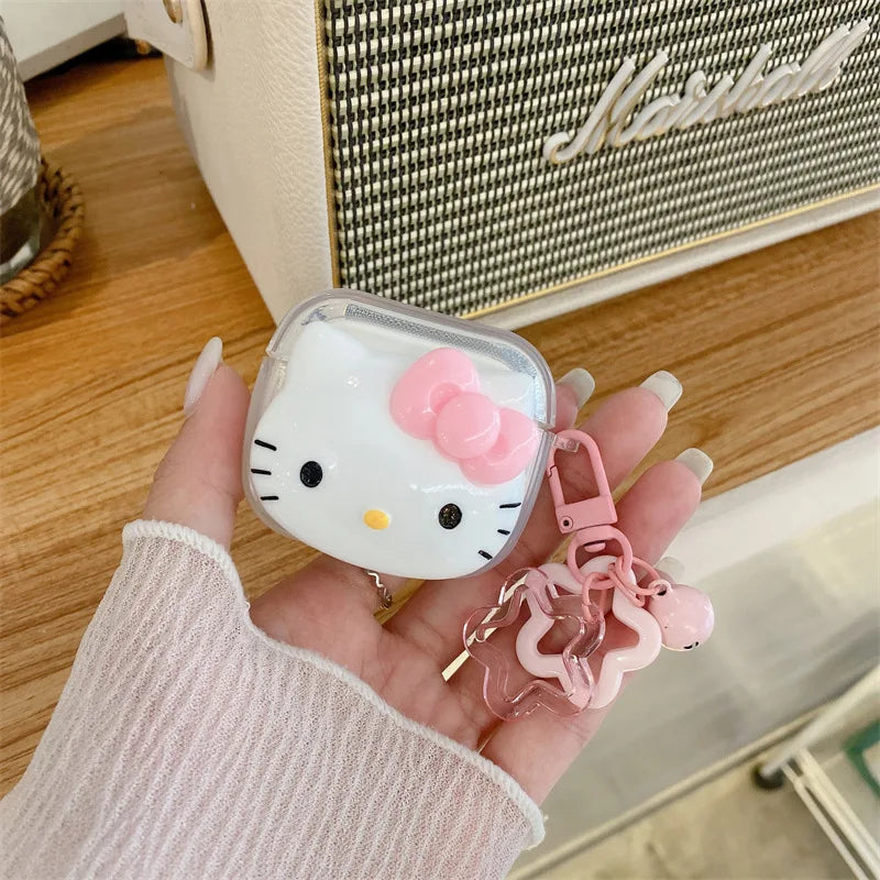 Hello Kitty Silicone Case for AirPods & Bluetooth Headphones - Image 4