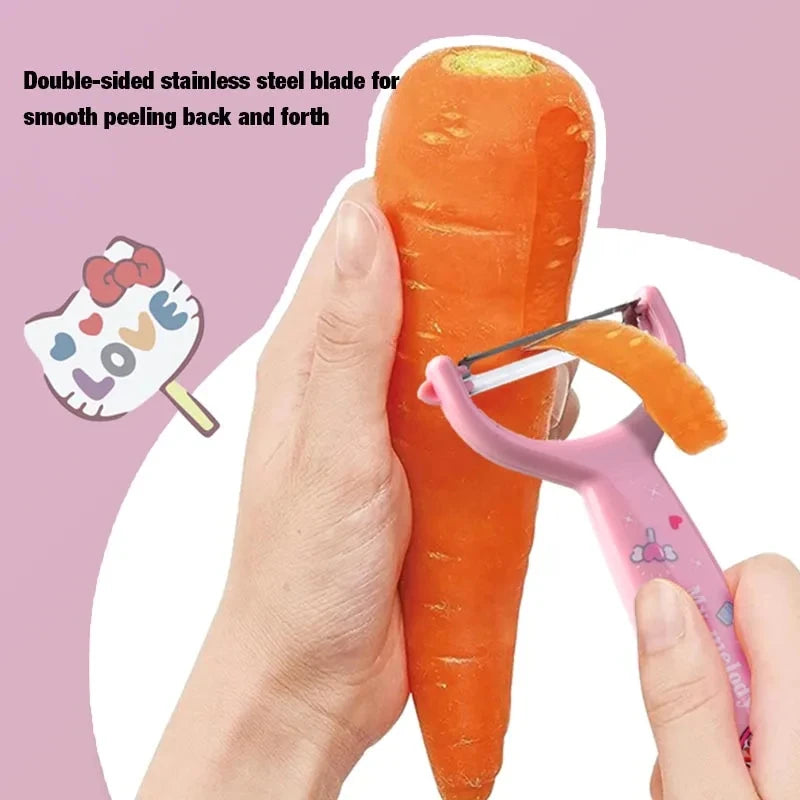 Sanrio Hello Kitty Kawaii Fruit & Vegetable Peeler - Image 3