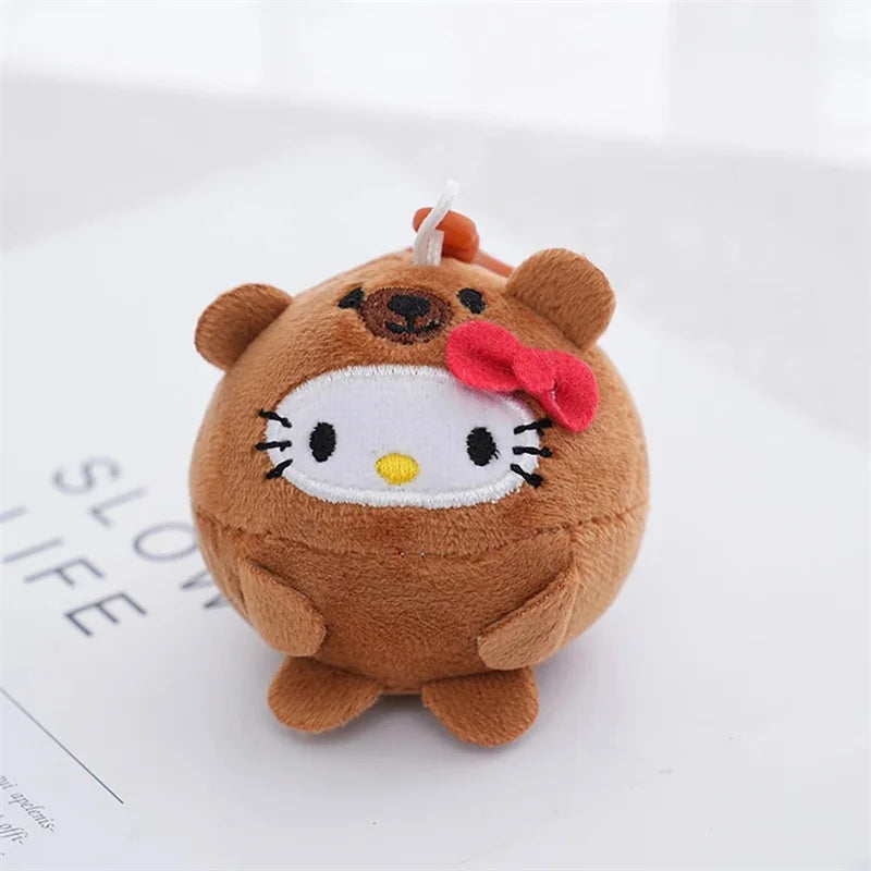 Malta Peixe Cartoon Sanrio Plush Keychain - Image 10