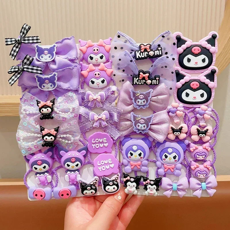 18pcs Sanrio Hello Kitty Hair Ties