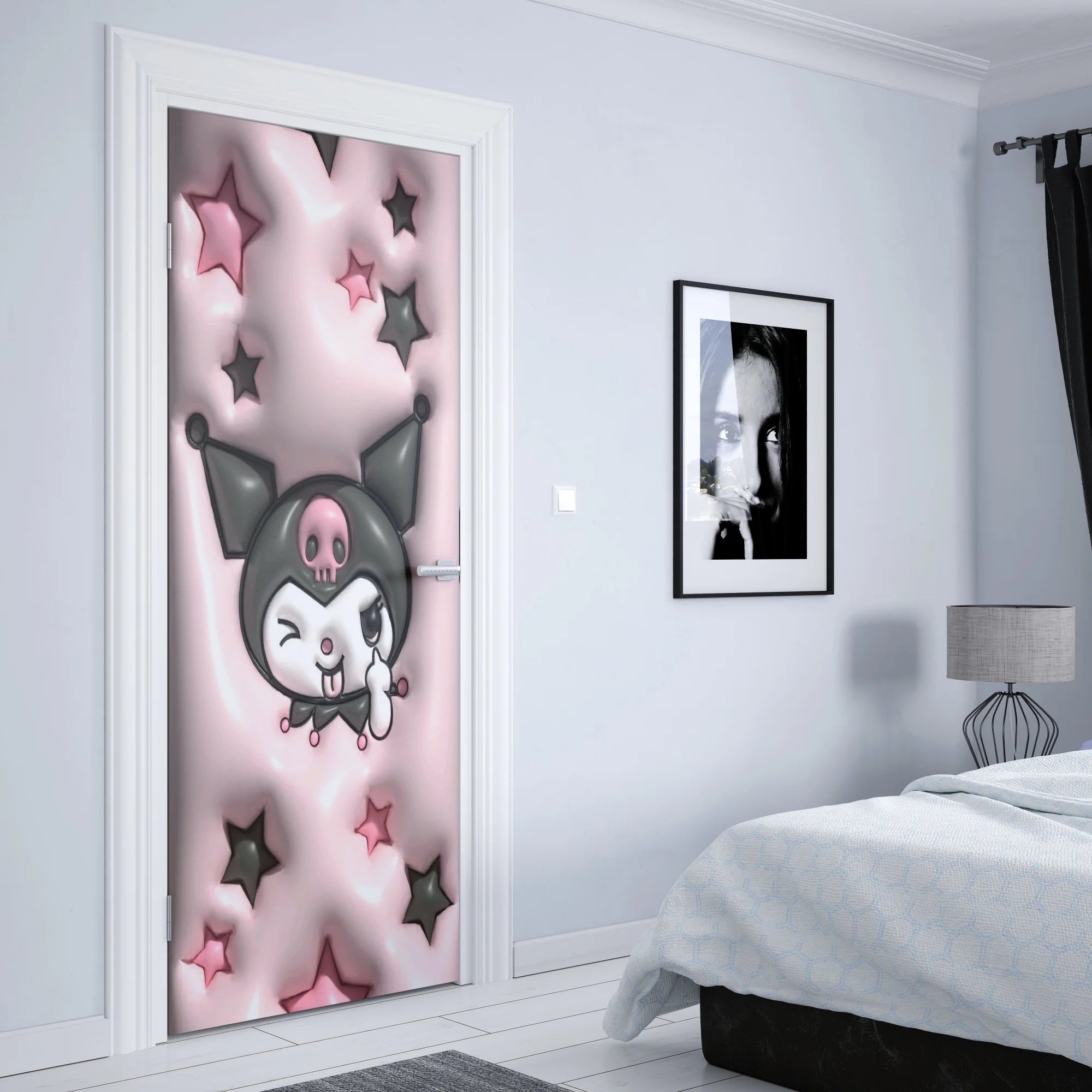 Kawaii Sanrio Anime Wall Sticker - Image 20