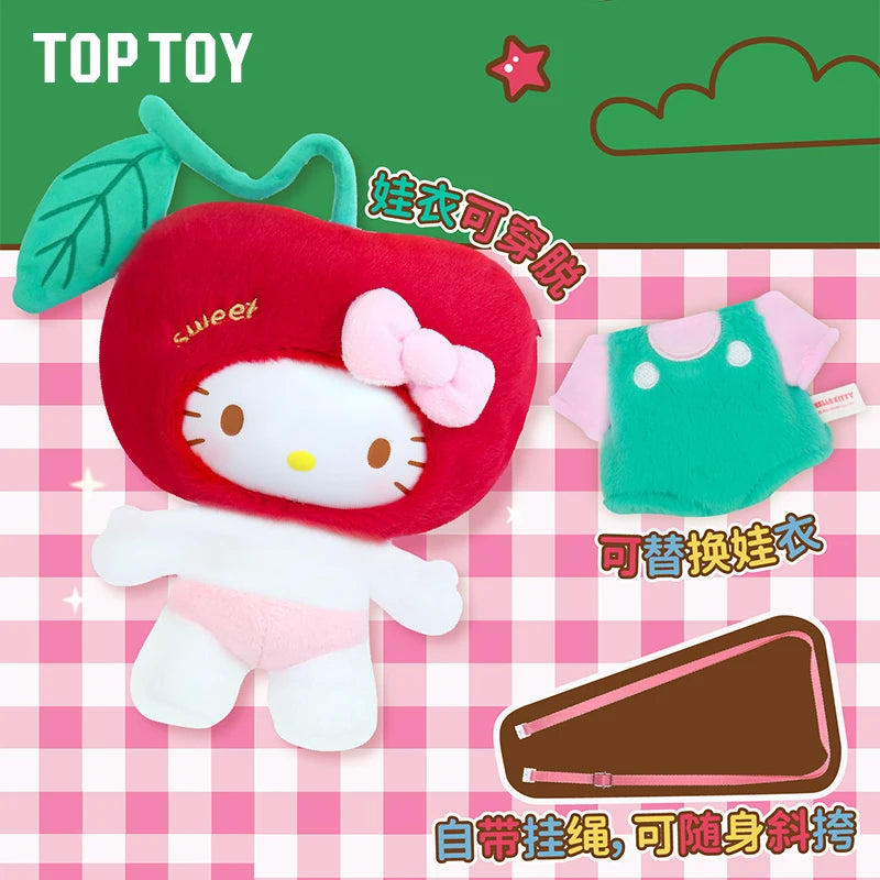 Toptoy Sanrio 17cm Hello Kitty Cherry Vinyl Plush Doll - Image 5