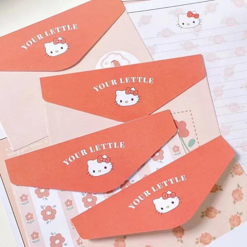 Romantic Hello Kitty Cartoon Stationery Set - Image 6