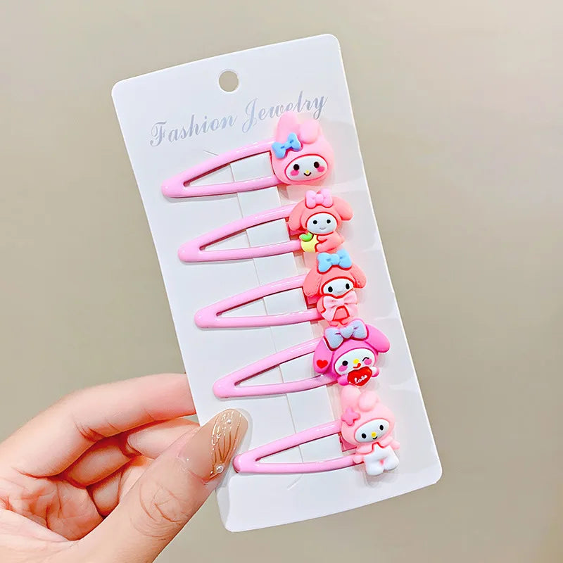 2025 New Sanrio Kuromi & My Melody Hair Clip Set - Image 6