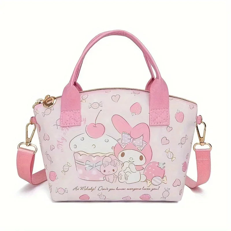 Sanrio Kuromi & Hello Kitty Cartoon Crossbody Bag - Image 7