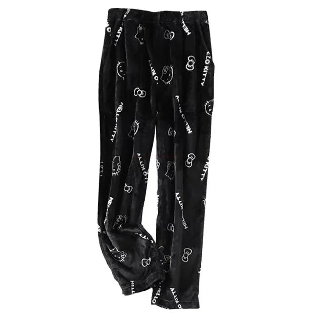 2025 Sanrio Hello Kitty Halloween Flannel Pajama Trousers - Image 12