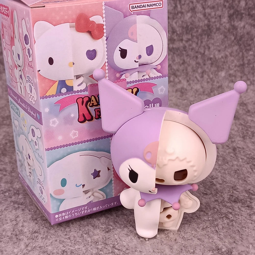 Cartoon Sanrio Box Half Skull Action Figures - Image 3