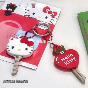 Sanrio Hello Kitty Silicone Keychain