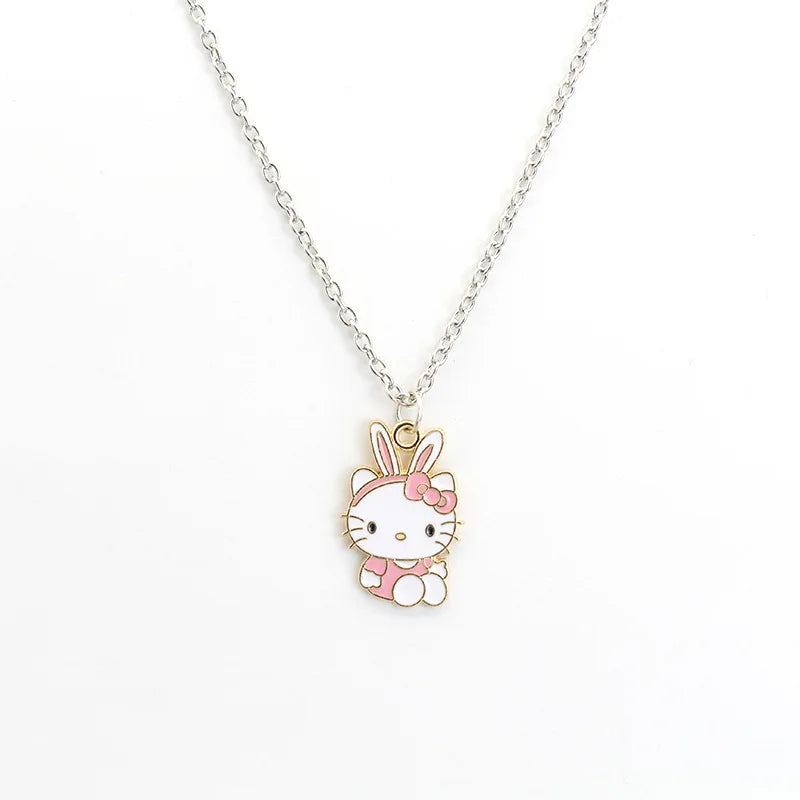 Lovely Hello Kitty Cartoon Necklace - Image 4