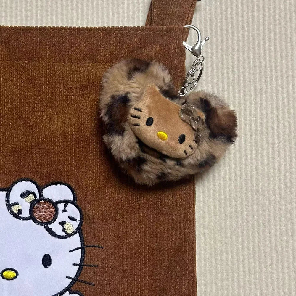 Hello Kitty Retro Leopard Doll Pendant - Image 3