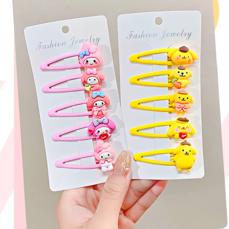 2025 New Sanrio Kuromi & My Melody Hair Clip Set - Image 4
