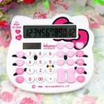 Sanrio New Hello Kitty Cute Cartoon Solar Calculator