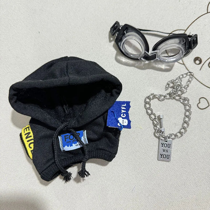 17cm Labubu Plush Doll Outfit - Image 4