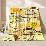 Japanese Pompom Purin Cartoon Blanket