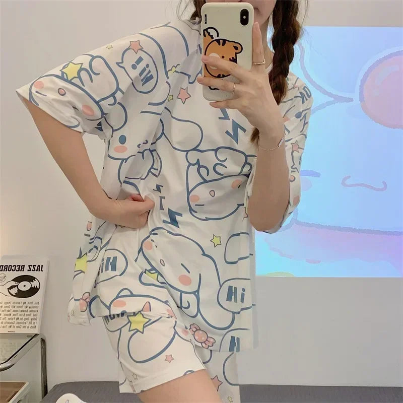 Miniso Sanrio Anime Cinnamoroll & Kuromi Pajamas - Image 2