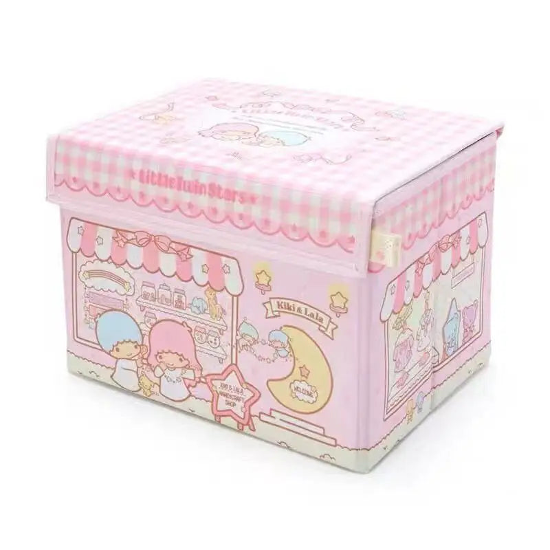 Cute Sanrio Cinnamoroll My Melody Cartoon Desktop Storage Box - Image 19