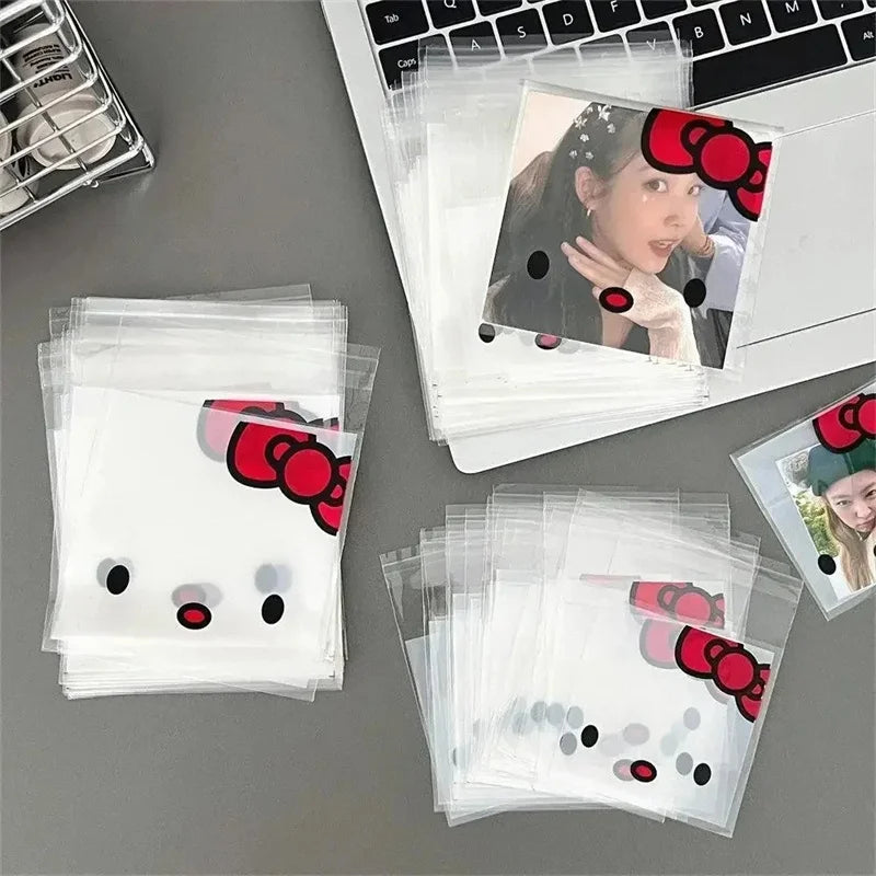 100Pcs Sanrioed Hello Kitty Printed Ziplock Bags - Image 4