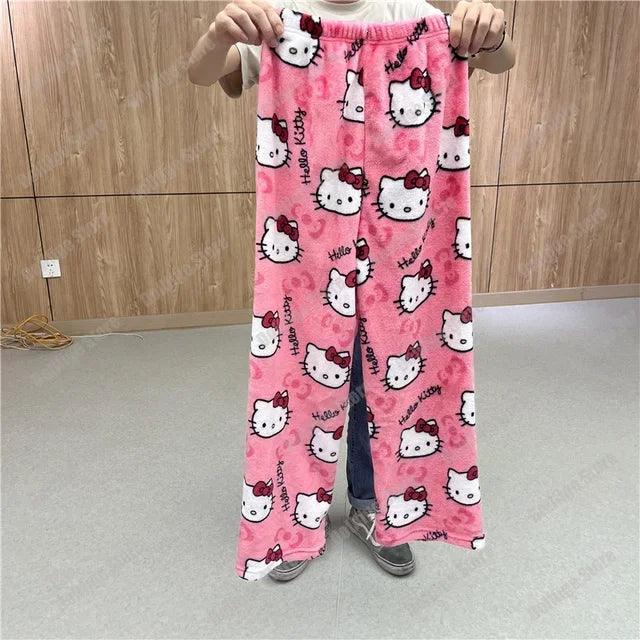 2025 Sanrio Hello Kitty Halloween Flannel Pajama Trousers - Image 11