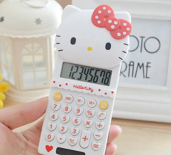 Kawaii Hello Kitty Sanrio Portable Pocket Calculator - Image 8