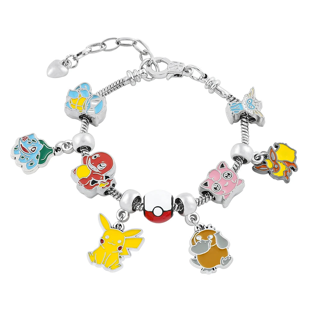 Hello Kitty Gold Plated Bracelet with Charms - Image 27