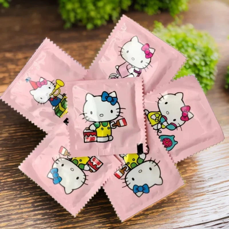 100pcs Sanrio Hello Kitty Kawaii Disposable Gloves - Image 2
