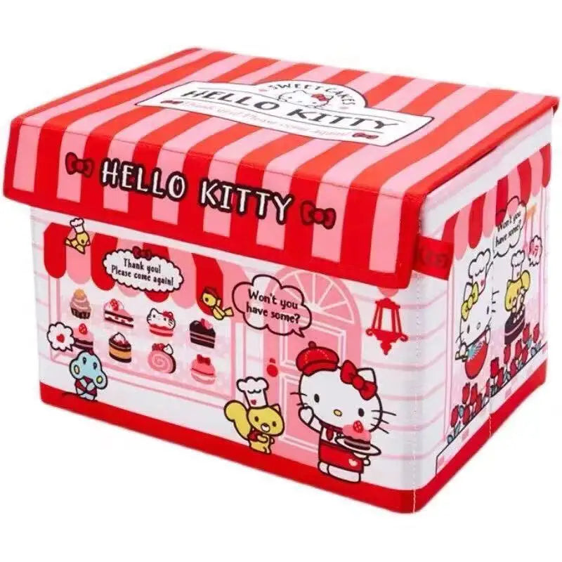 Cute Sanrio Cinnamoroll My Melody Cartoon Desktop Storage Box - Image 10