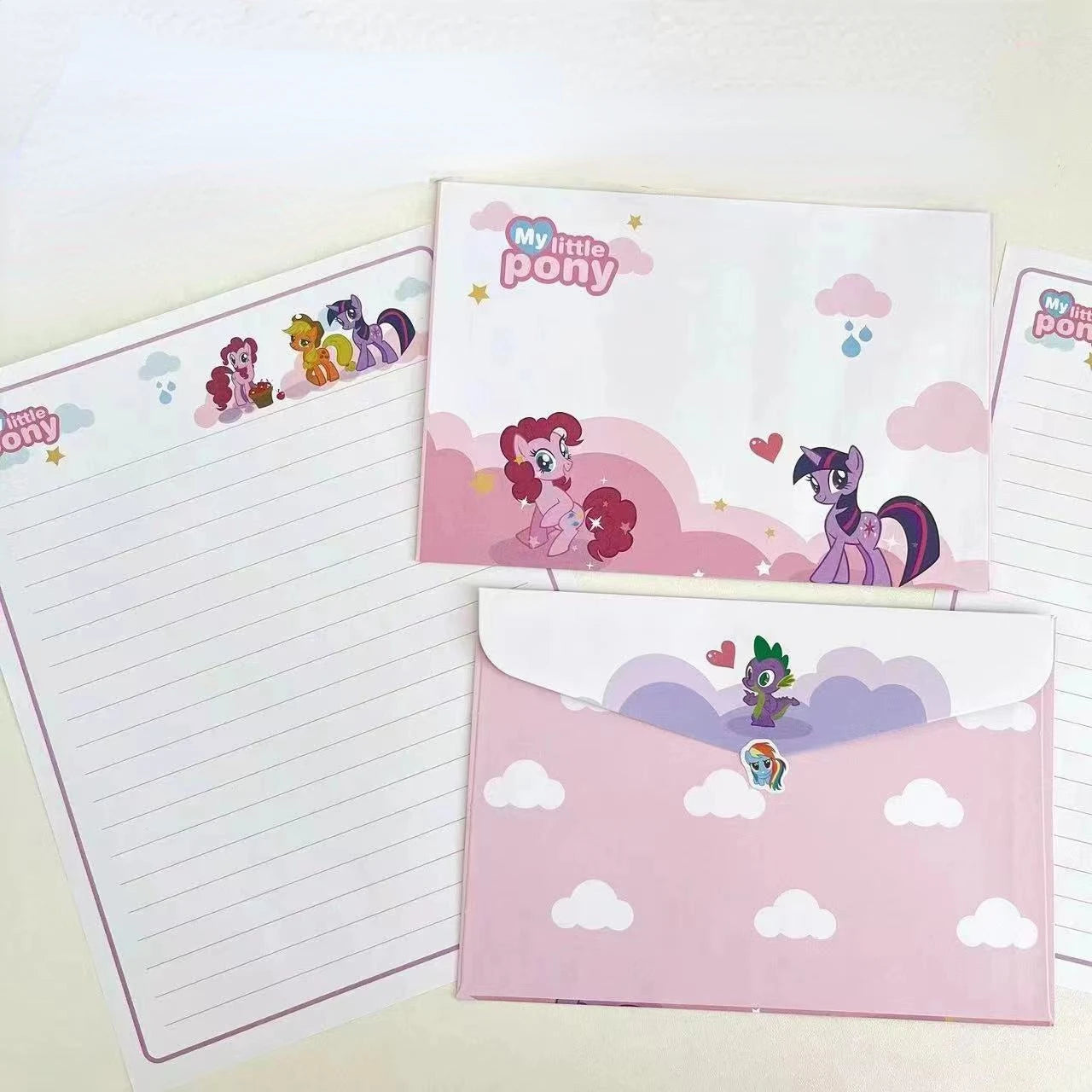 Romantic Hello Kitty Cartoon Stationery Set - Image 4