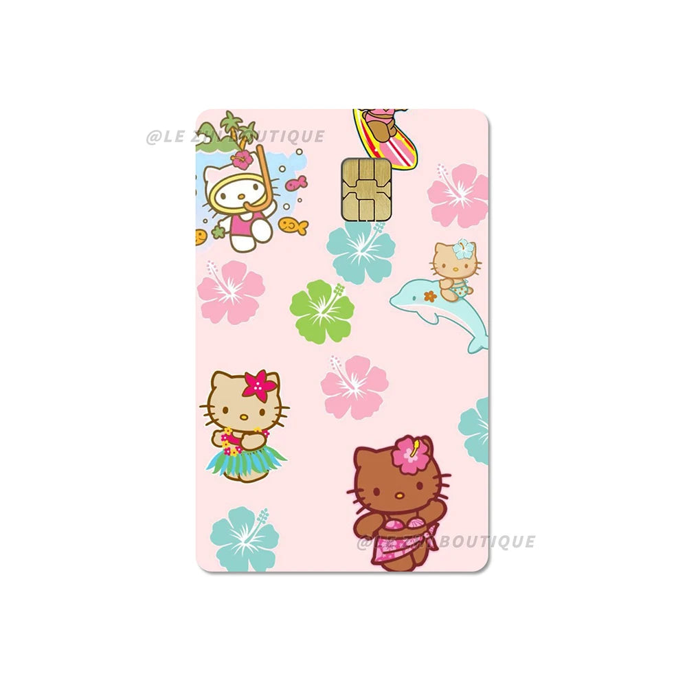 Sweet Sanrio Hello Kitty Credit Card Stickers - Image 21