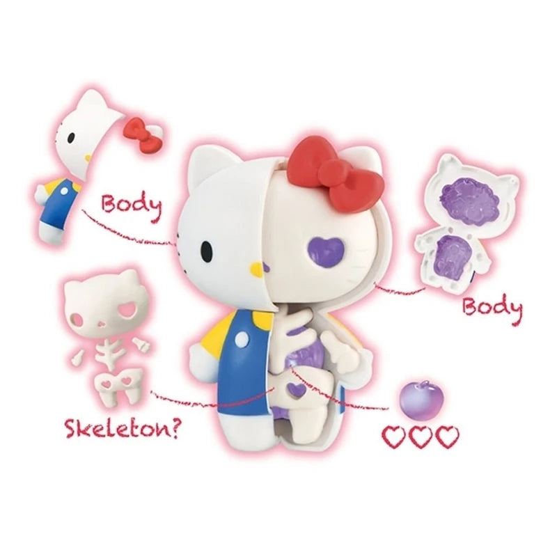 Cartoon Sanrio Box Half Skull Action Figures - Image 10