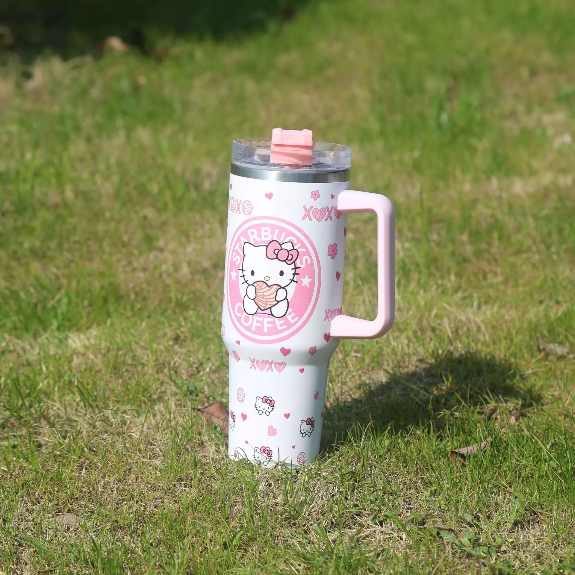 40oz/1200ml Sanrio Hello Kitty Kuromi 304 Stainless Steel Insulated Water Bottle - Image 3