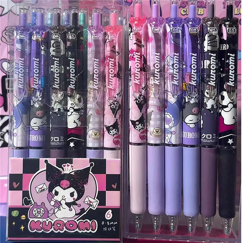 6pcs Sanrio Gel Pen Set - Image 3