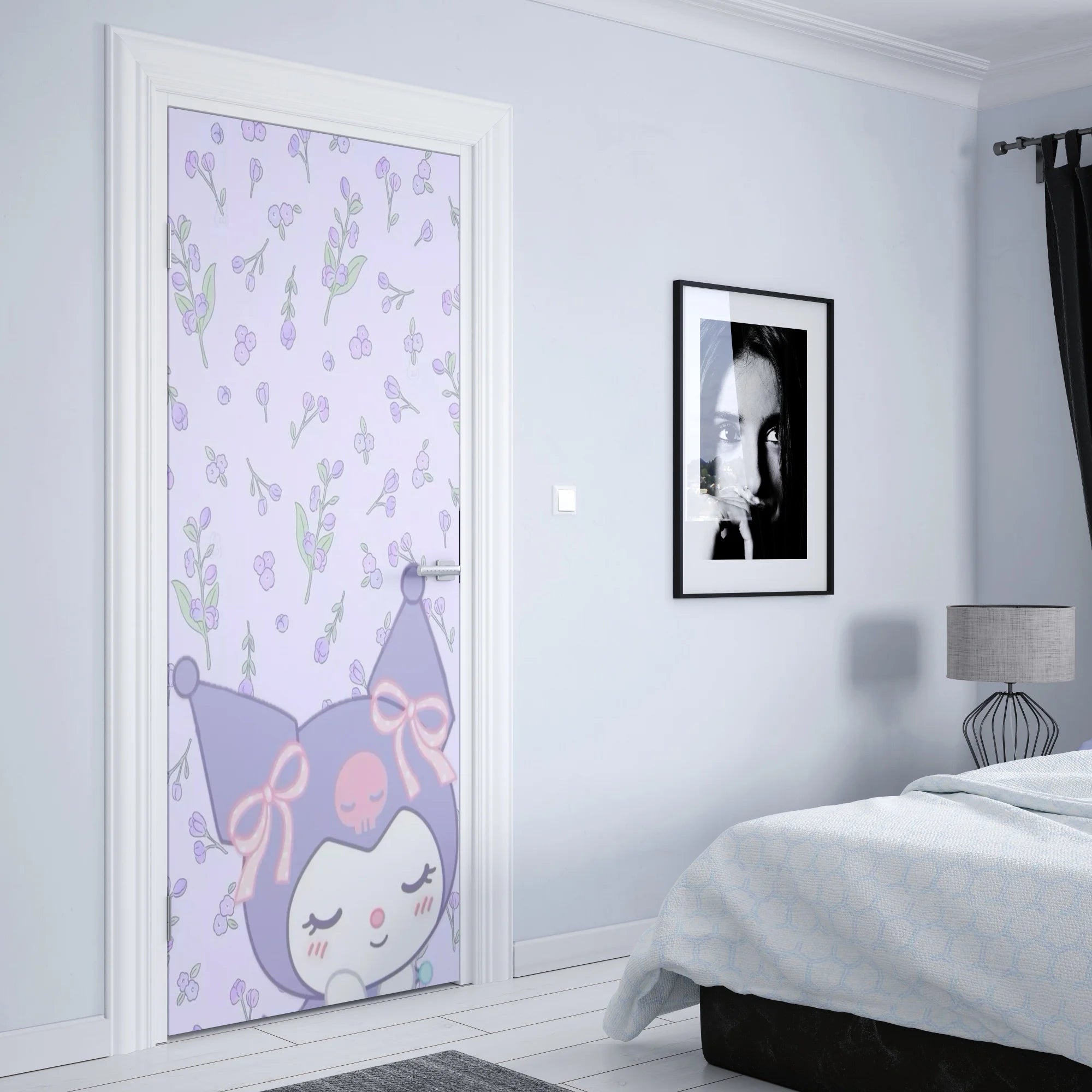 Kawaii Sanrio Anime Wall Sticker - Image 4