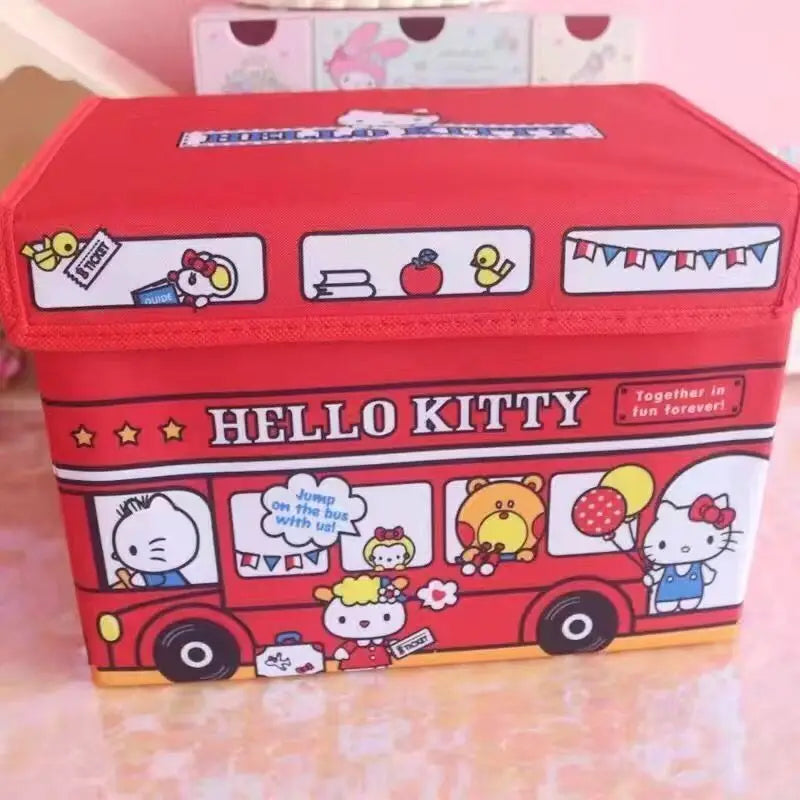 Cute Sanrio Cinnamoroll My Melody Cartoon Desktop Storage Box - Image 16