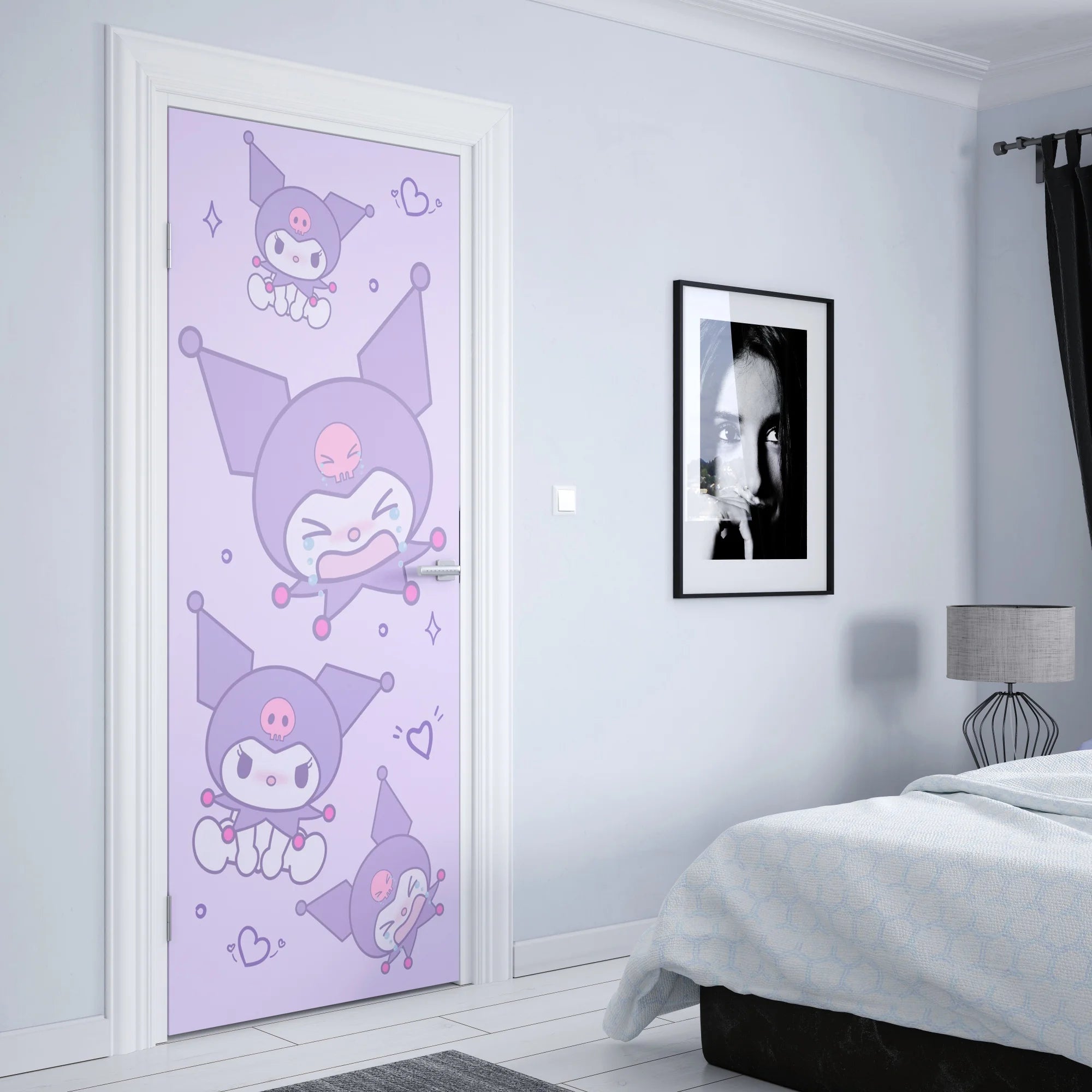 Kawaii Sanrio Anime Wall Sticker - Image 23